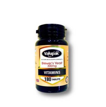 Valupak Brewers Yeast 300mg 180 Tablet