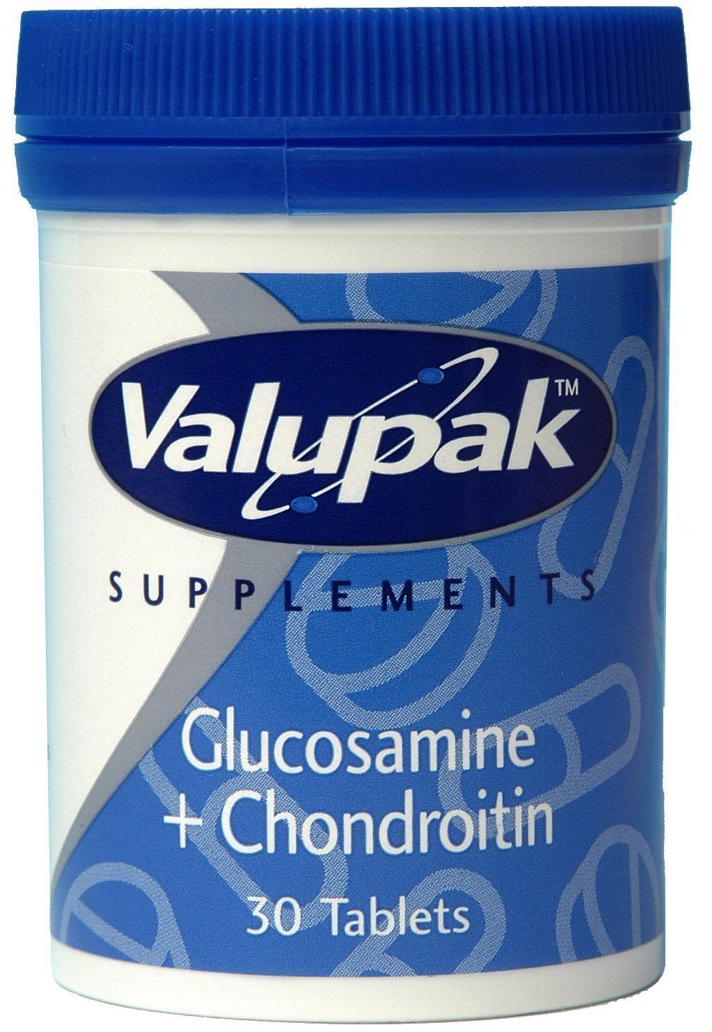 Valupak Glucosamine and Chondroitin 30 Tablets Valupak Glucosamine and Chondroitin 400/100mg 30 Tablets