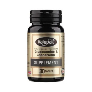Valupak Glucosamine and Chondroitin 400/100mg 30 Tablets