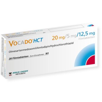 Vocado HCT 20mg/5mg/12.5mg 28 Tablets