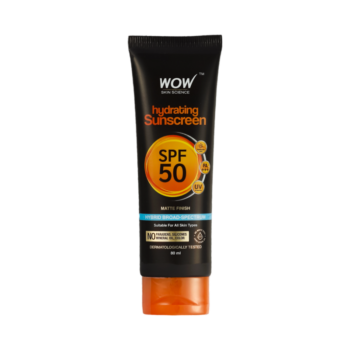 Wow Sunblock Spf 50 Tinted Cream 80ml