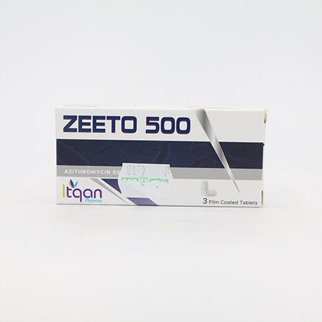 Zeeto 500mg 3 Tablets Zeeto 500mg 3 Tablets