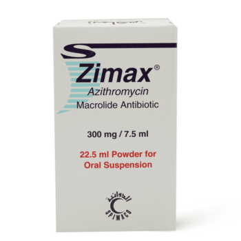 Zimax 300mg/7.5ml Suspension 22.5ml