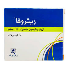 Zithrova 250 mg 6 Capsules