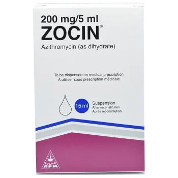 Zocin 200mg Suspension 15ml