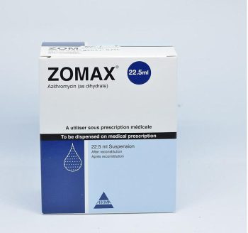 Zomax 300mg 22.5ml Suspension
