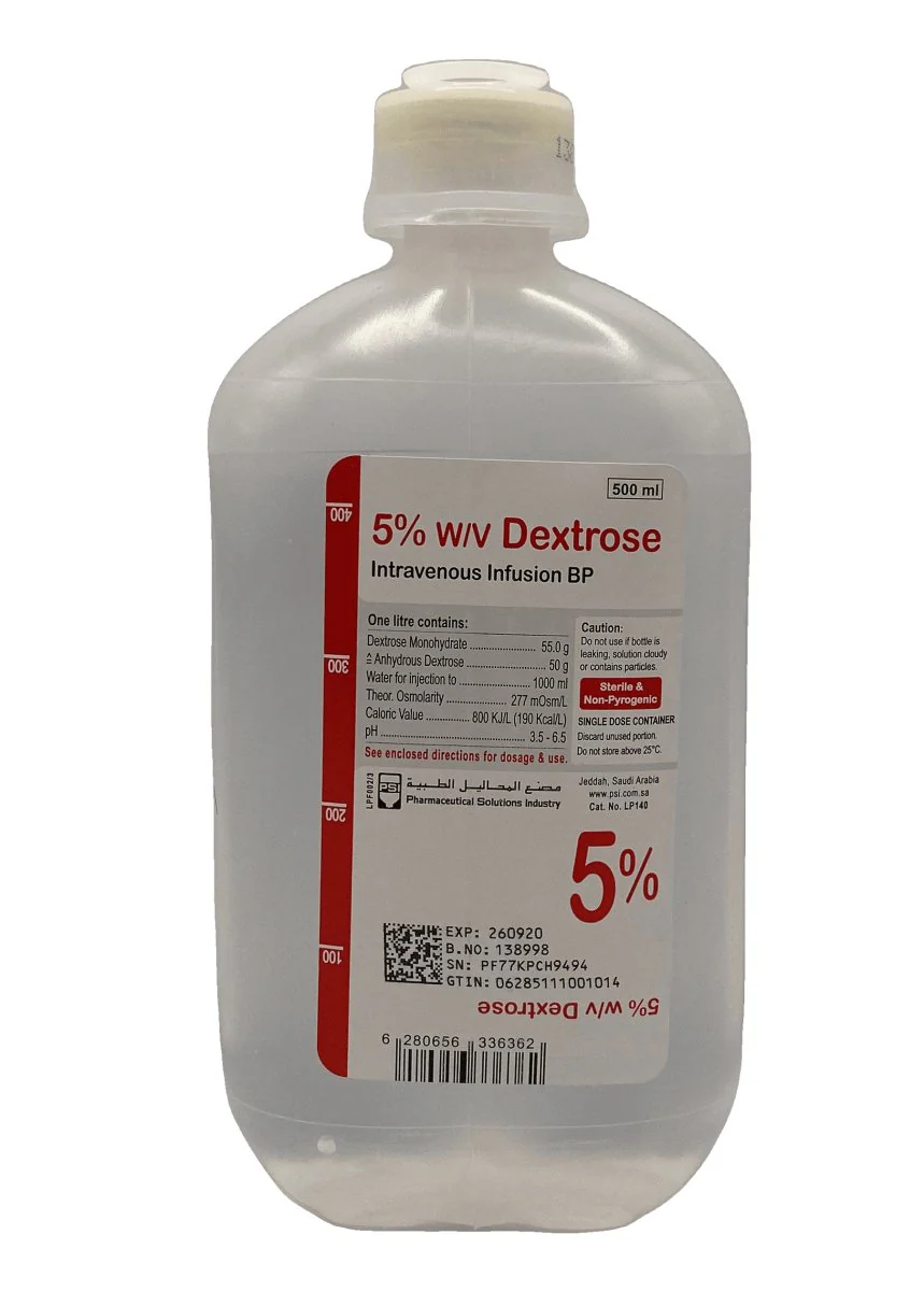 dextrose 5 solution 500ml dextrose 5 solution 500ml