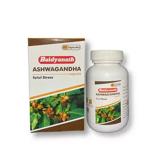 Baidyanath Ashwagandha 60 Capsules Baidyanath Ashwagandha 60 Capsules