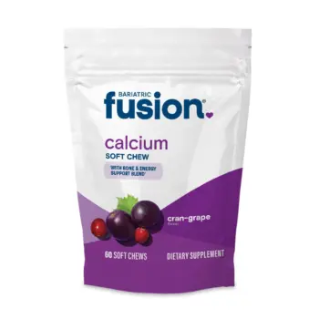 Bariatric Fusion Calcium 60 Soft Chewable Tablets - Crangrape