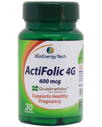 Bio Energy ActiFolic 4G 600 mcg 30 Capsules