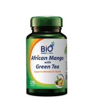 Bio Energy African Mango With Green Tea 120 Capsules