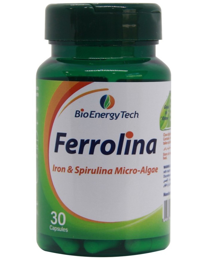 Bio Energy Ferrolina 30 Capsules Bio Energy Ferrolina 30 Capsules