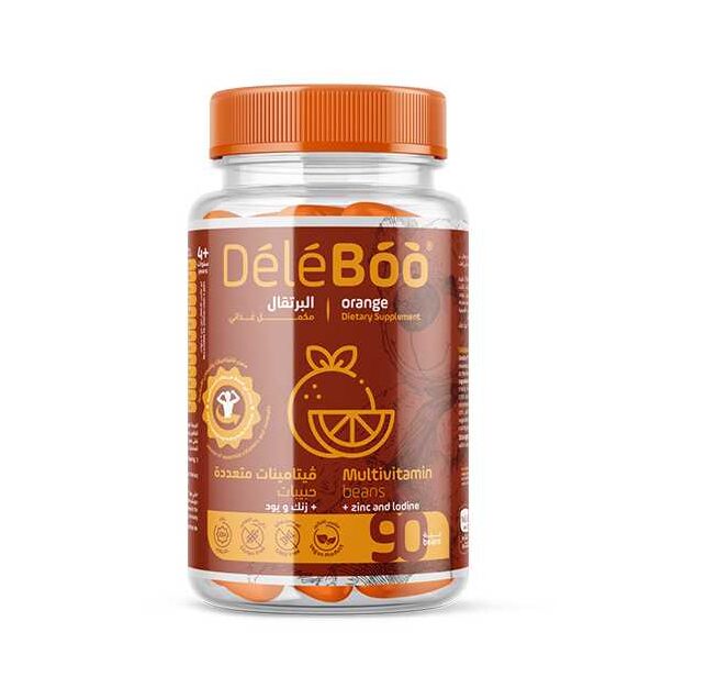DeleBoo Multi Vitamin and Minerals (Orange) 90 Beans DeleBoo Multi Vitamin and Minerals (Orange) 90 Beans