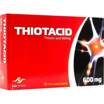 Eva Pharma Thiotacid 600 mg 20 Tablets
