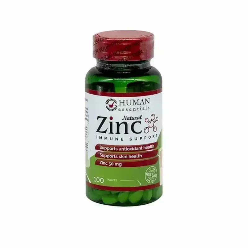 Human Essentials Zinc 50 mg 100 Tablets Human Essentials Zinc 50 mg 100 Tablets