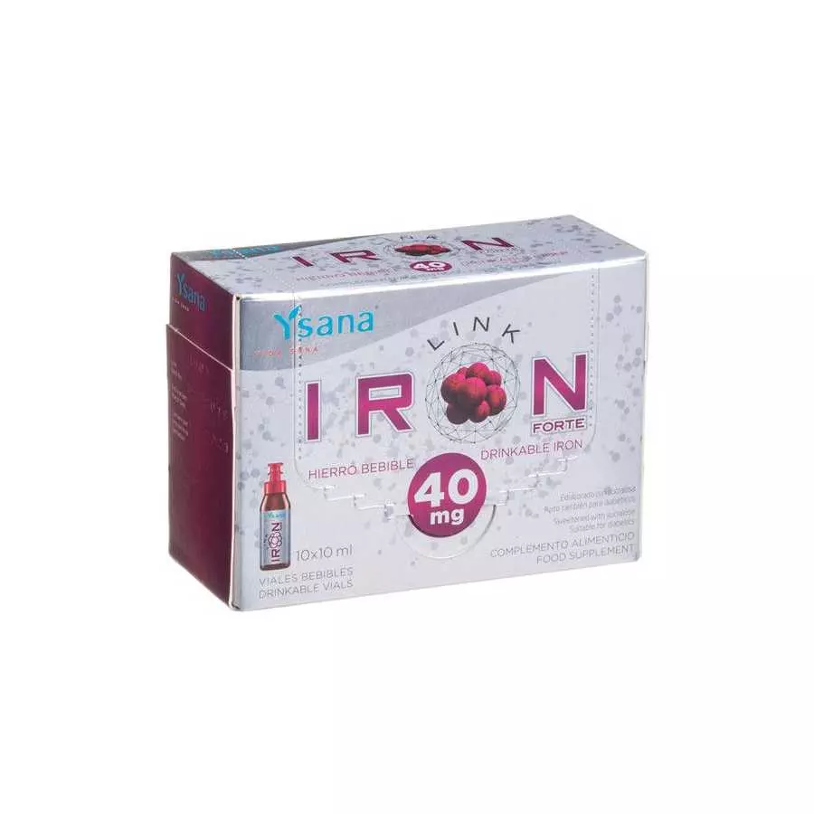 Ironlink Forte 40mg Adults Drinkable Iron 10 Ampules Ironlink Forte 40mg Adults Drinkable Iron 10 Ampules