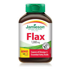 Jamieson Flax 1,000mg 60 Capsules