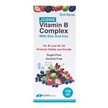 Joswe Vitamin B Complex With Zinc and Iron Syrup 120ml