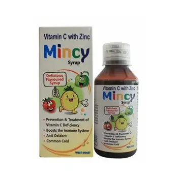 Mincy Vitamin C With Zinc Syrup 100ml