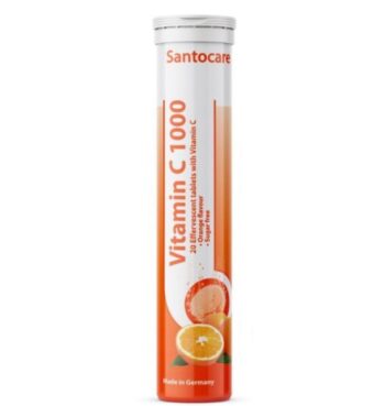 Santocare Vitamin C 1000 mg 20 Effervescent Tablets
