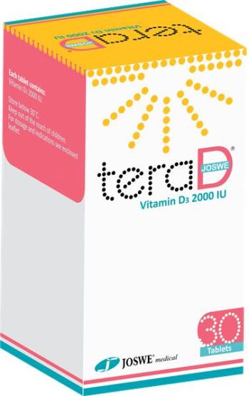 Tera D 2,000 IU 30 Capsules