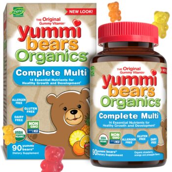 Yummi Bears Organics Multivitamins 90 Gummies