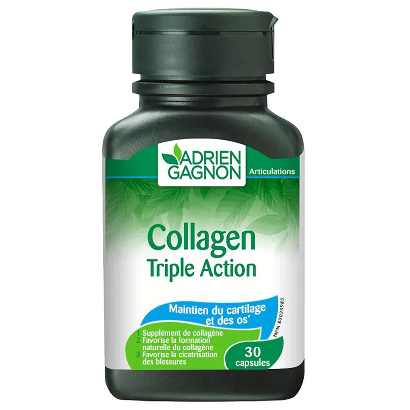 Adrien Gagnon Collagen Triple Action 30 Capsules Adrien Gagnon Collagen Triple Action 30 Capsules