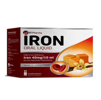 BT Pharma Iron Oral Liquid 40mg/10ml 10 Vials