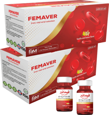 Femaver 5mg Drinkable Iron 10 Ampules
