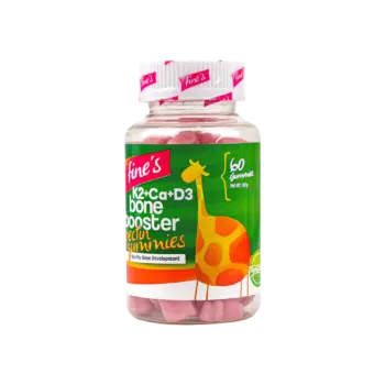 Fines K2+Ca+D3 Bone Booster 60 Gummies