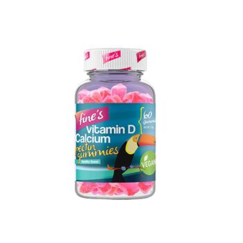 Fines Vitamin D and Calcium 60 Gummies