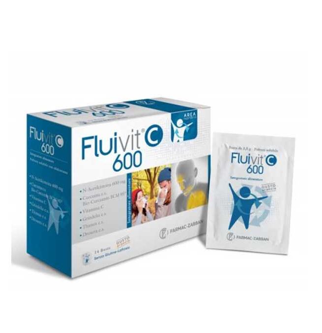 Fluivit C 600mg 14 Sachets Fluivit C 600mg 14 Sachets