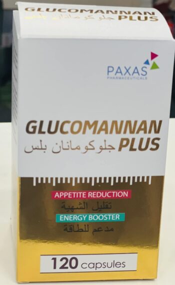 glucomannan plus 120 capsules