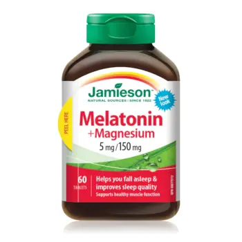 Jamieson Melatonin+Magnesium 60 Tablets