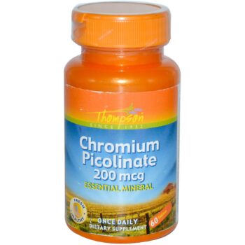 Thompson Chromium 200 mcg 60 Tablets