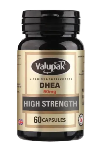 Valupak DHEA 50mg 60 Capsules