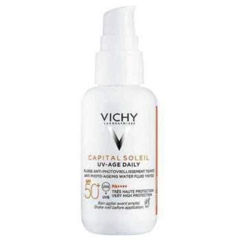 Vichy Capital Soleil UV Age Daily Sunblock Spf 50+ Tinted Water Fluid 40ml