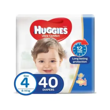 Huggies Jumbo (4) 40 Baby Diapers