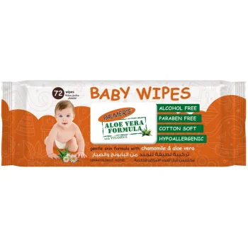Palmers Baby Wipes 72Pcs