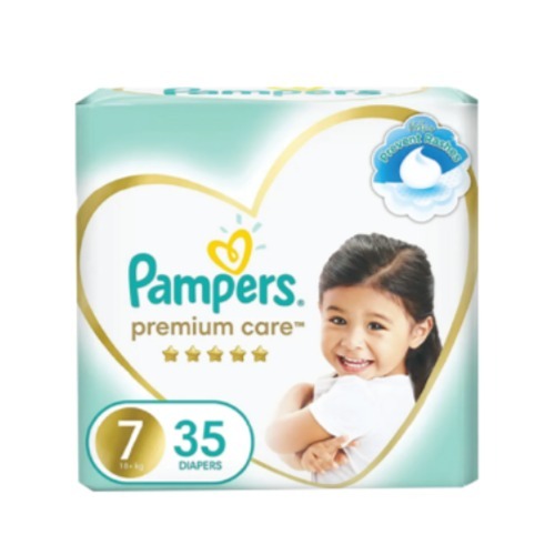 Pampers Premium Double (7) 35 Baby Diapers Pampers Premium Double (7) 35 Baby Diapers
