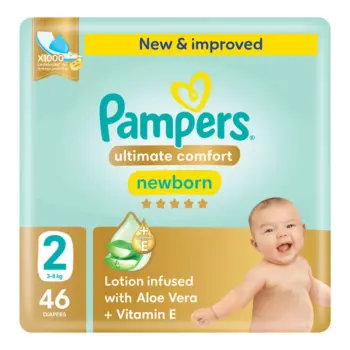 Pampers Ultimate Comfort (2) 46 Baby Diapers