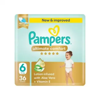 Pampers Ultimate Comfort (6) 36 Baby Diapers