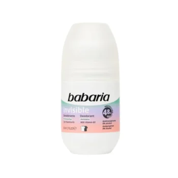 Offer Babaria Invisible Deodorant Roll On 50ml - 2 Pcs Special Price