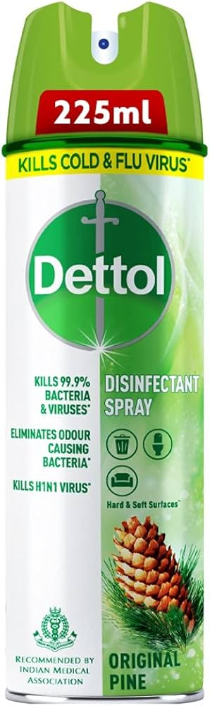 Dettol Original Pine Anti -Corona Disinfectant Surface Spray 225ml