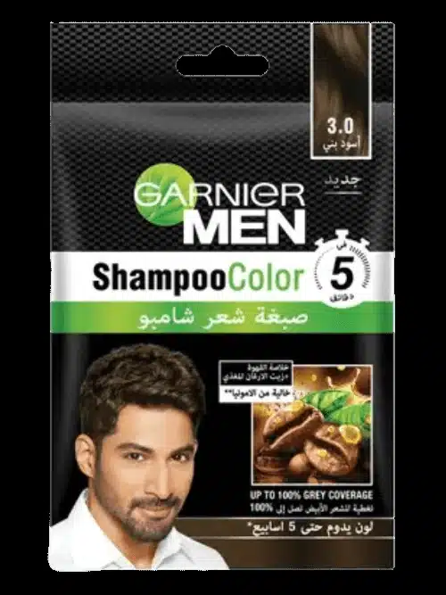 Garnier Men Shampoo Color Shade 3.0 Sachet. Garnier Men Shampoo Color Shade 3.0 Sachet