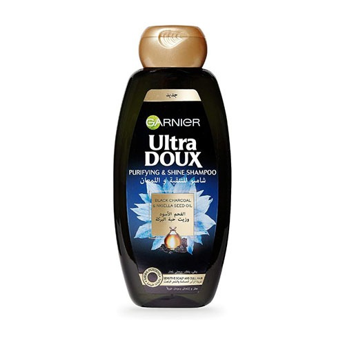 Garnier Ultra Doux Black Charcoal & Nigella Seed Oil Shampoo 400ml Garnier Ultra Doux Black Charcoal & Nigella Seed Oil Shampoo 400ml