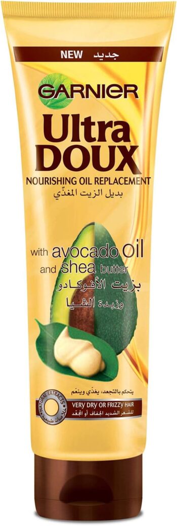 Garnier Ultra Doux Nourishing Oil Replacement Avocado Oil and Shea Butter Tube 200ml