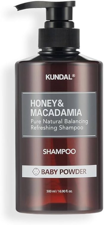 Kundal Honey & Macadamia Shampoo 500ml-Baby Powder