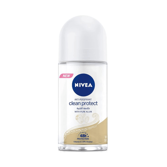 Nivea Clean Protect Deodorant Roll On For Women 50ml Nivea Clean Protect Deodorant Roll On For Women 50ml