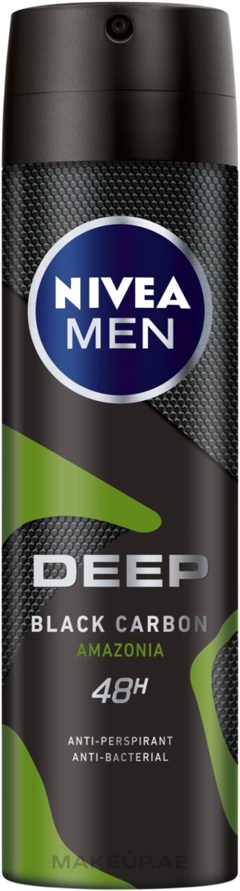 Nivea Deep Black Carbon Espresso Deodorant Spray For Men 150ml